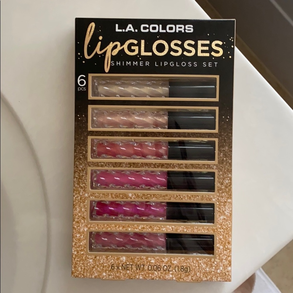NWT L.A. lip gloss set